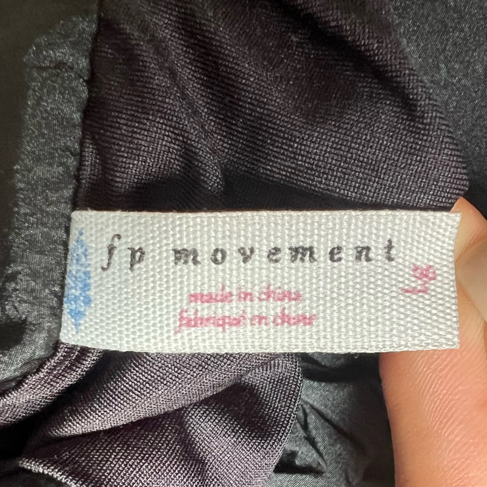 FP Movement by Free People High-Waisted Charcoal Shorts - Picture 2 of 3